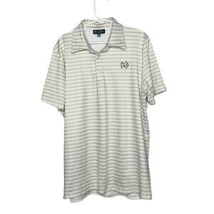 Prodoh Boys Striped Short Sleeve UPF 50+ Performance Polo Top Size Medium 10/12